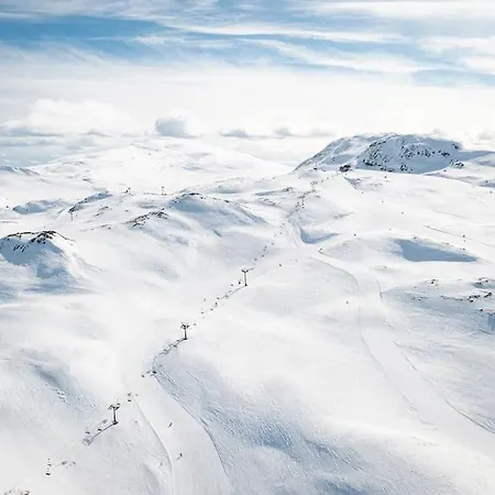 Tatil Evi Modern Cabin, Great View, Sunny, 2ba, 4br Hemsedal