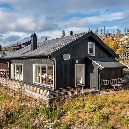 Feriehus Modern Cabin, Great View, Sunny, 2ba, 4br Hemsedal