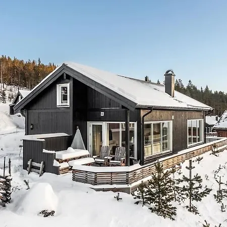 Feriehus Modern Cabin, Great View, Sunny, 2ba, 4br Hemsedal