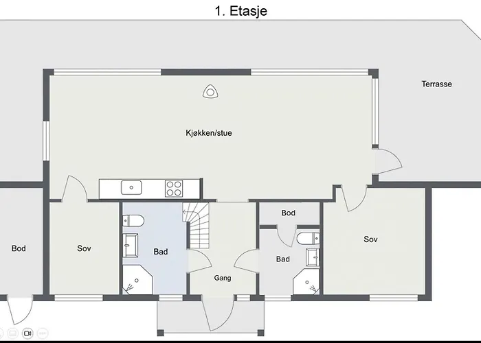 度假居 Modern Cabin, Great View, Sunny, 2ba, 4br *