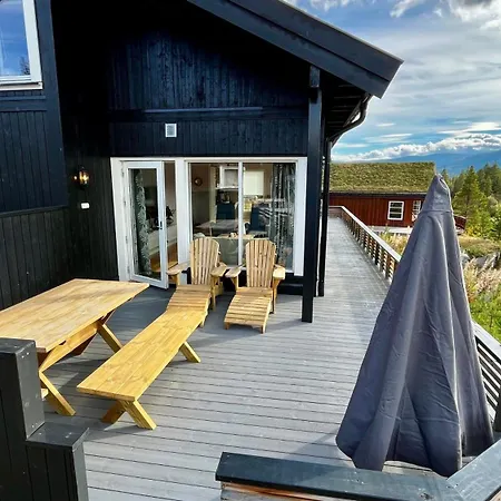 Modern Cabin, Great View, Sunny, 2ba, 4br Holiday home Hemsedal